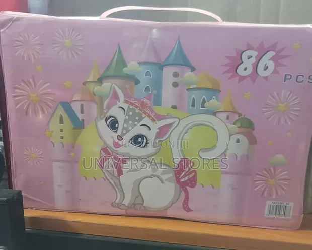 86-Piece Kids' Art and Coloring Set - 1