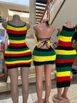 Knitted Rasta Dress - Brand New - 2