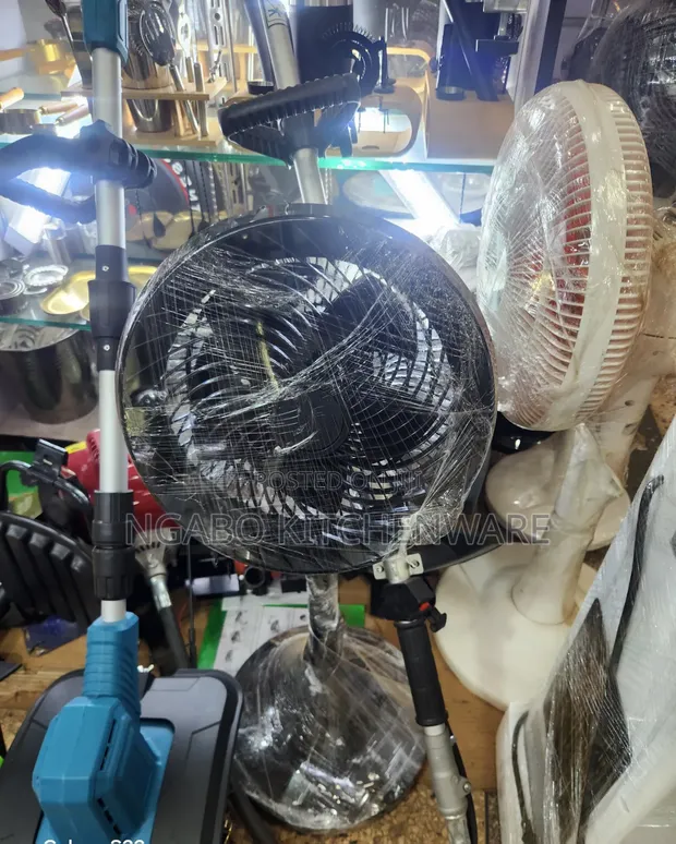 Pedestal Standing Fan - Black - 1