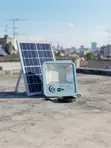 300W All-Weather Solar Flood Light System - 1