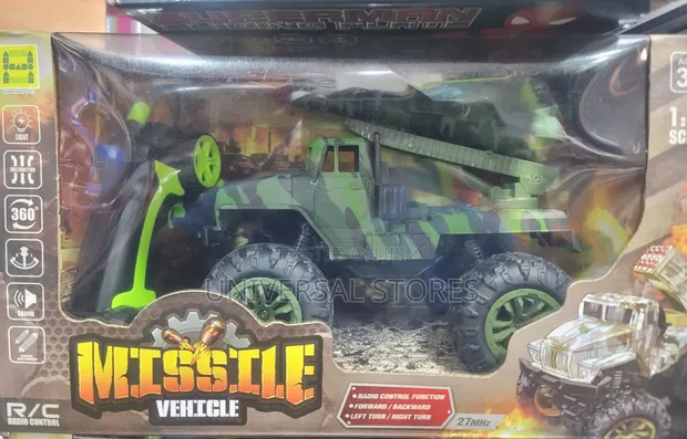 Missile Military Vehicle Kids Toy - 1