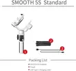 Zhiyun Smooth 5S Professional Gimbal Stabilizer - 1