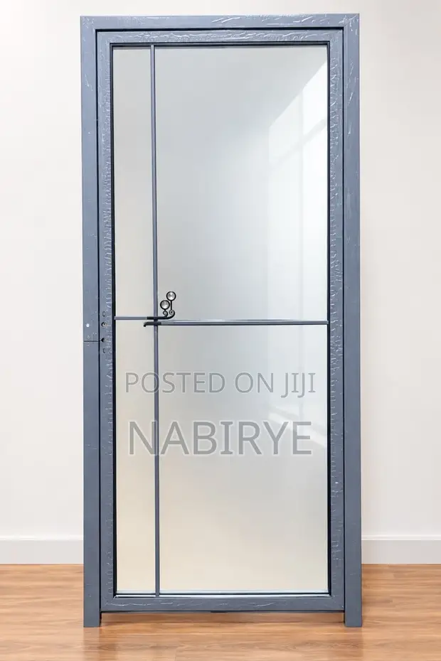 Aluminium Framed Frosted Glass Door - 1