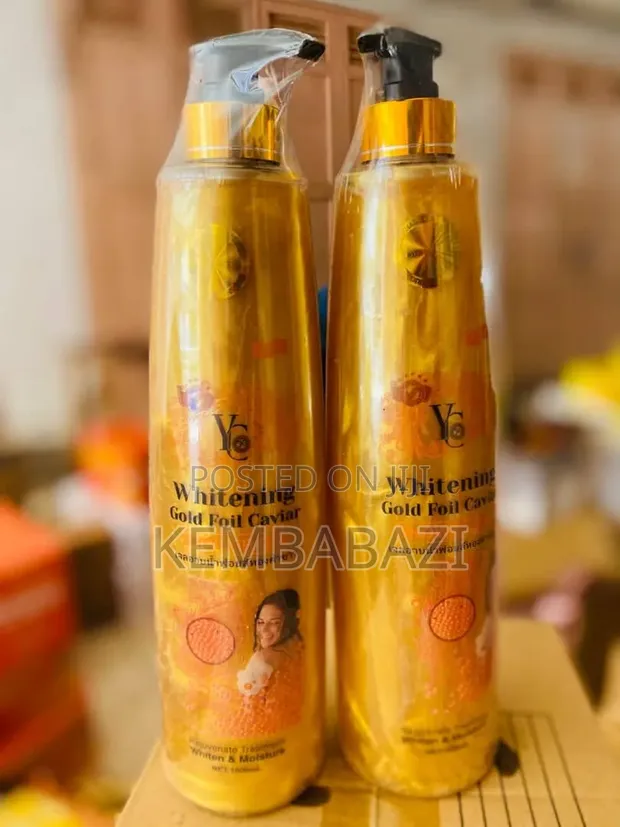 YC Whitening Gold Foil Caviar Shower Gel - 1