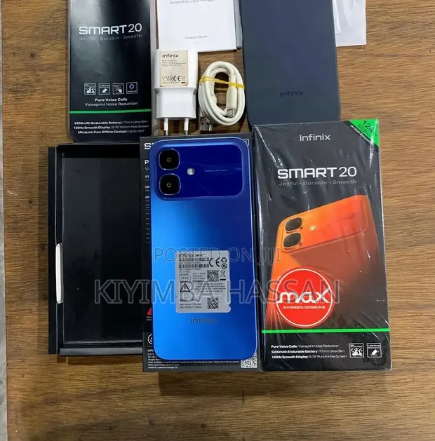 New Infinix Smart 20 128GB Blue - 1