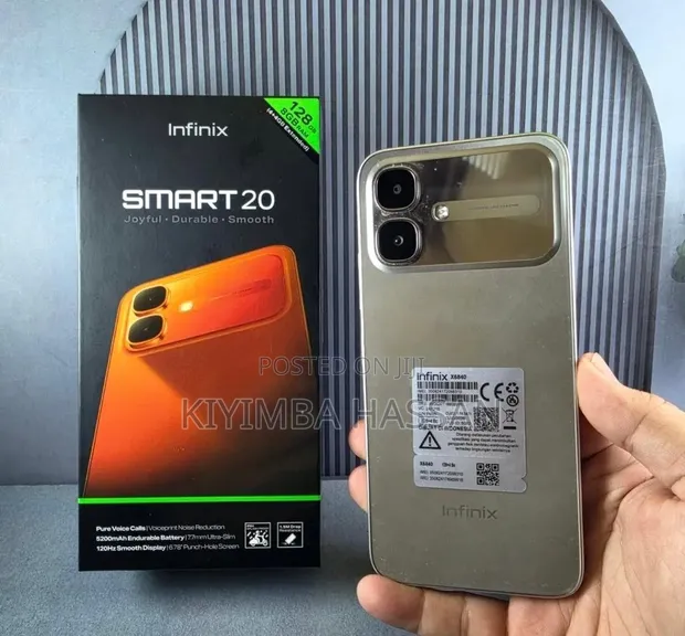 New Infinix Smart 20 128GB Gray - 1