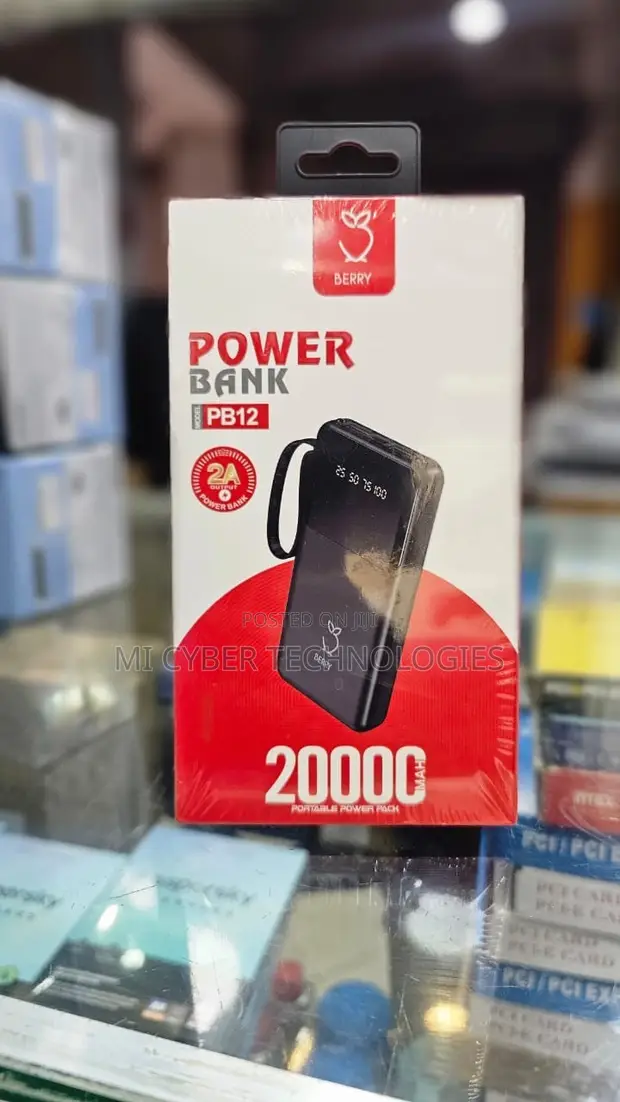 Berry 20000mAh Power Bank - 1