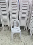 Luxury Armless Plastic Chairs - Brand New - 1