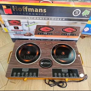 Hoffmans 2-Burner Infrared Induction Cooker