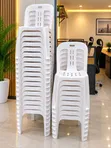 Quality Stackable Plastic Chairs - Brand New - 3