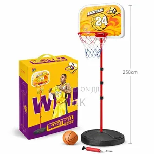 Kids Basketball Hoop with Stand - Adjustable to 250cm