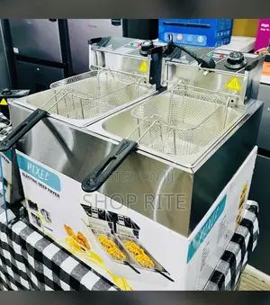 Pixel Double Deep Fryer - 12 Liters