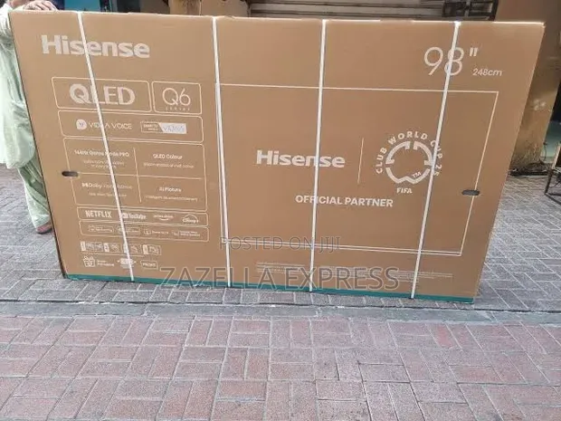 Hisense 98" QLED Smart TV - 98Q6Q - 1