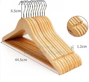 Premium Solid Hardwood Hangers (Set of 20)
