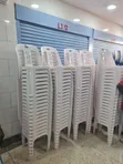 Outdoor/Indoor Plastic Chairs (Set of 4) - 2