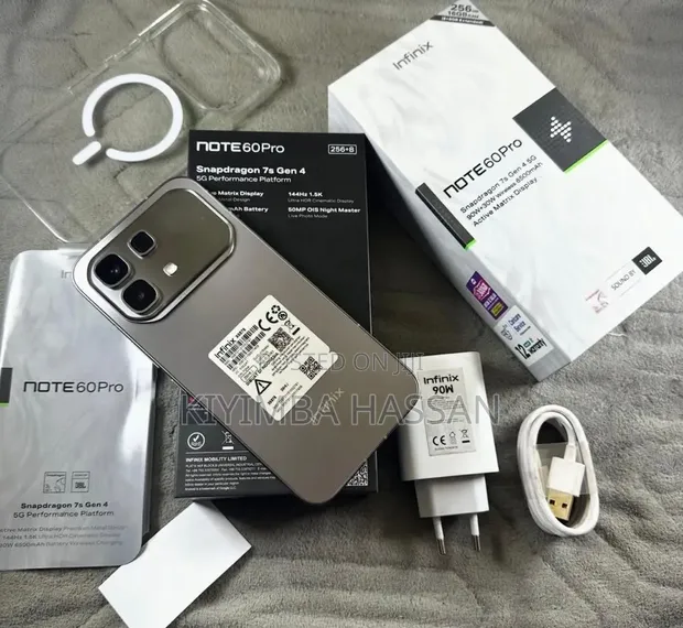 New Infinix Note 60 Pro 256GB Gray - 1