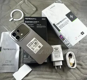 New Infinix Note 60 Pro 256GB Gray