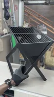 Portable Foldable Charcoal BBQ Grill - 2