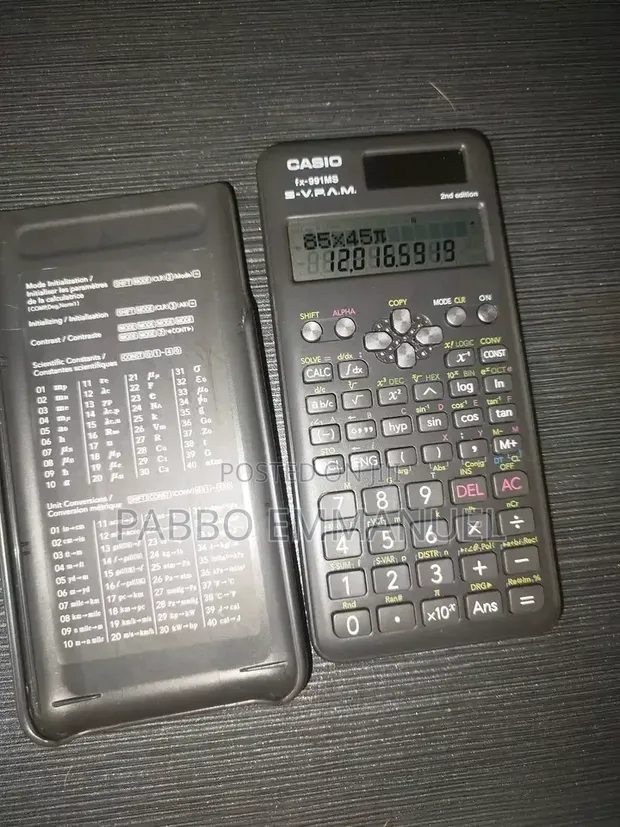 Casio fx-991MS Scientific Calculator & Canon F-718SGA - 1