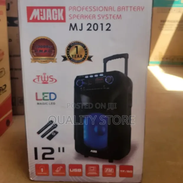 Mjack Proffessional Battery Speaker MJ2012 - 1