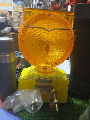 Amber Traffic Warning Barricade Light