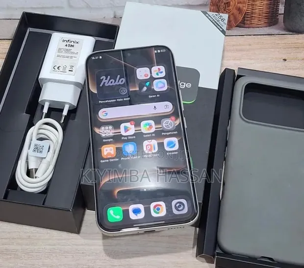 New Infinix Note Edge 256GB Blue - 1