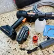 Total Cordless Car Washer with 2 Batteries - 2