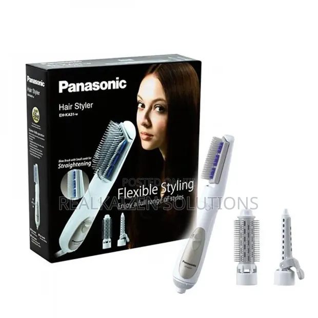 Panasonic 3-in-1 Flexible Multi-Styling Blow Brush Hair Styler - 1