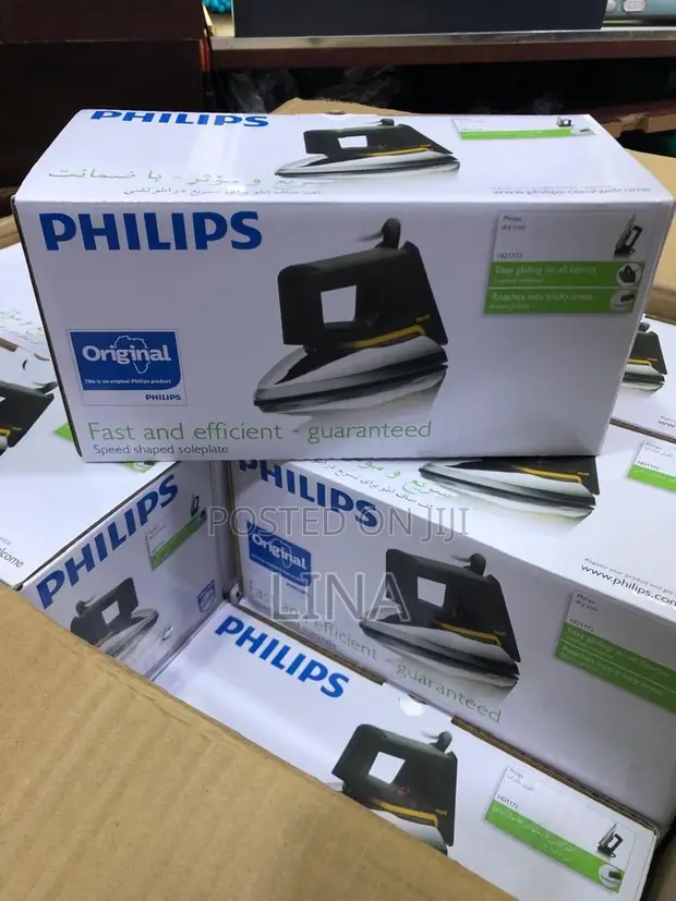 Brand New Philips Heavy Duty Dry Iron - HD1172 - 1