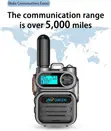 M5 Global Walkie Talkie with SIM Card - 2