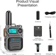 M5 Global Walkie Talkie with SIM Card - 3