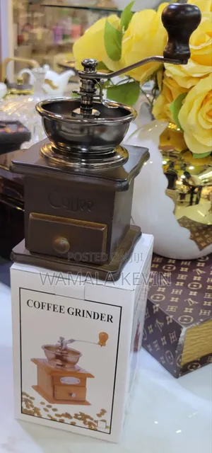Vintage Wooden Coffee Grinder