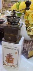 Vintage Wooden Coffee Grinder - 2
