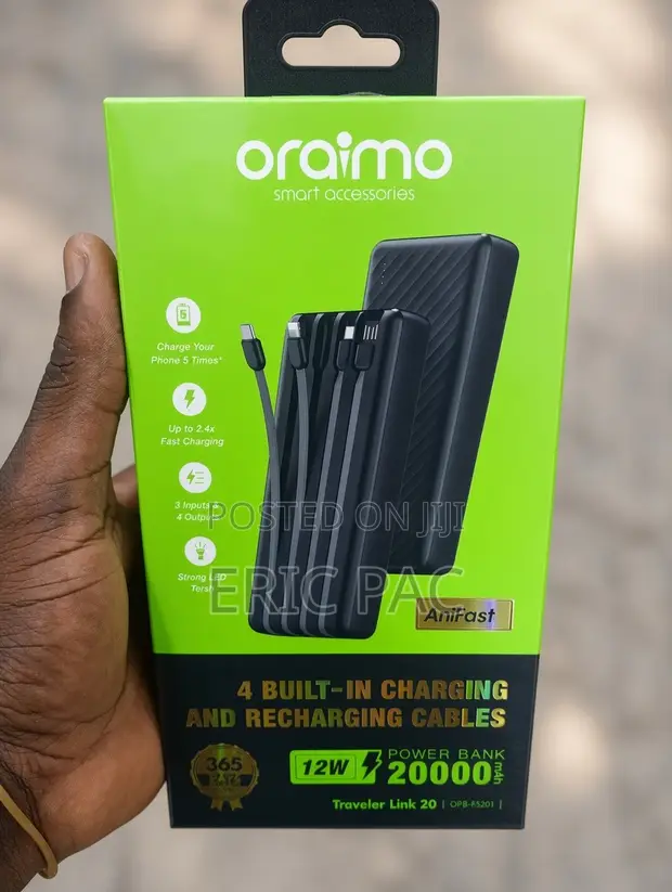 Oraimo Traveler Link 20 Power Bank 20000mAh - 1