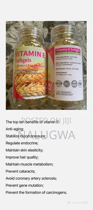 Vitamin E Soft Gels