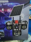 3 Lens 4G CCTV Camera with Night Vision & 2-Way Audio - 4