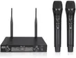 Dual Channel Wireless Microphone System with Handheld Dynamic Mics - 1