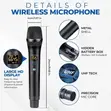 Dual Channel Wireless Microphone System with Handheld Dynamic Mics - 4