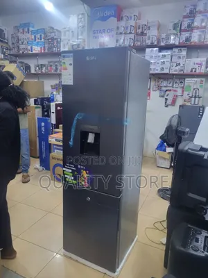 SPJ Double Door Refrigerator 379L with Water Dispenser