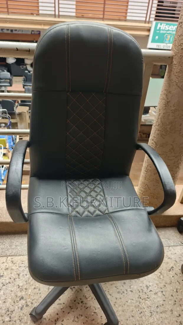 Executive Office Chair - Black - 1