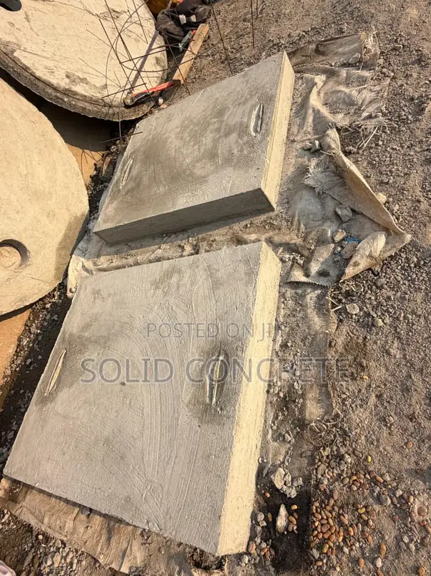 Walkway Slabs & Manhole Covers - 1