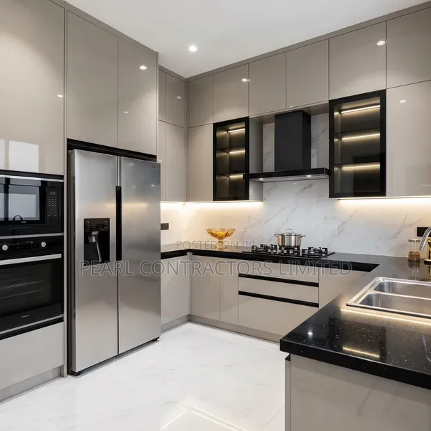 Kitchen Cabinets from UGX 1,200,000 Per Running Meter - 1