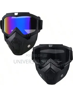 Full Face Motorcycle Mask & Dirt Bike Goggles