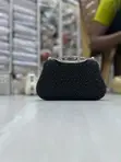 Pearl Beaded Clutch Bag - 3
