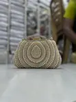 Beaded Party Clutch Bag - 1