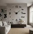Modern Large 3D Wall Clock - 1