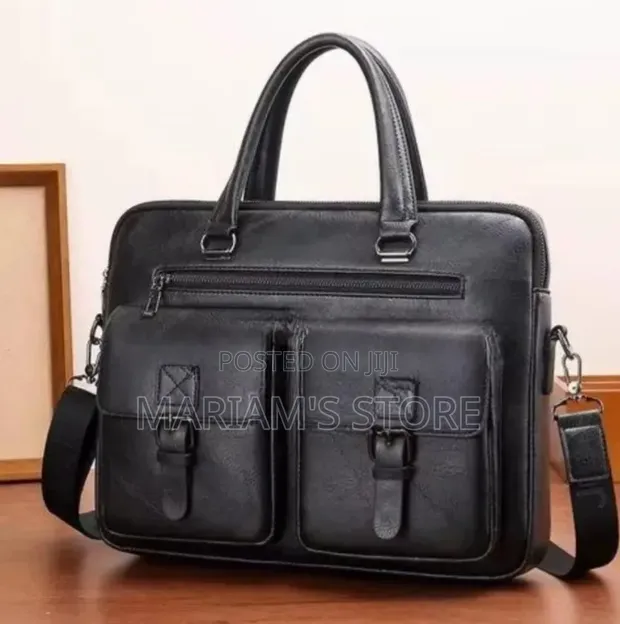 Goodpatner Faux-Leather Laptop Briefcase - 1