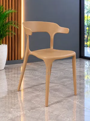 1pc Combo Plastic Dining Chairs with Armrest