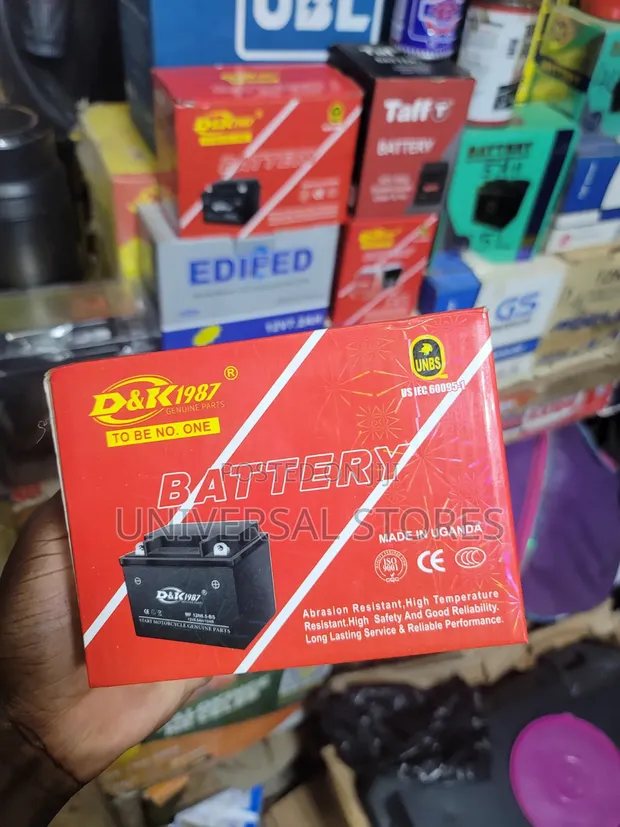 D&K 1987 Motorcycle Batteries - 1