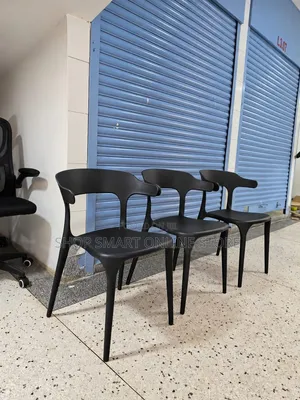 3-Piece Combo Plastic Chairs with Armrests